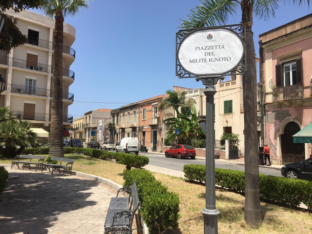 Celebrazioni, inaugurata a Milazzo la “Piazzetta del Milite Ignoto”