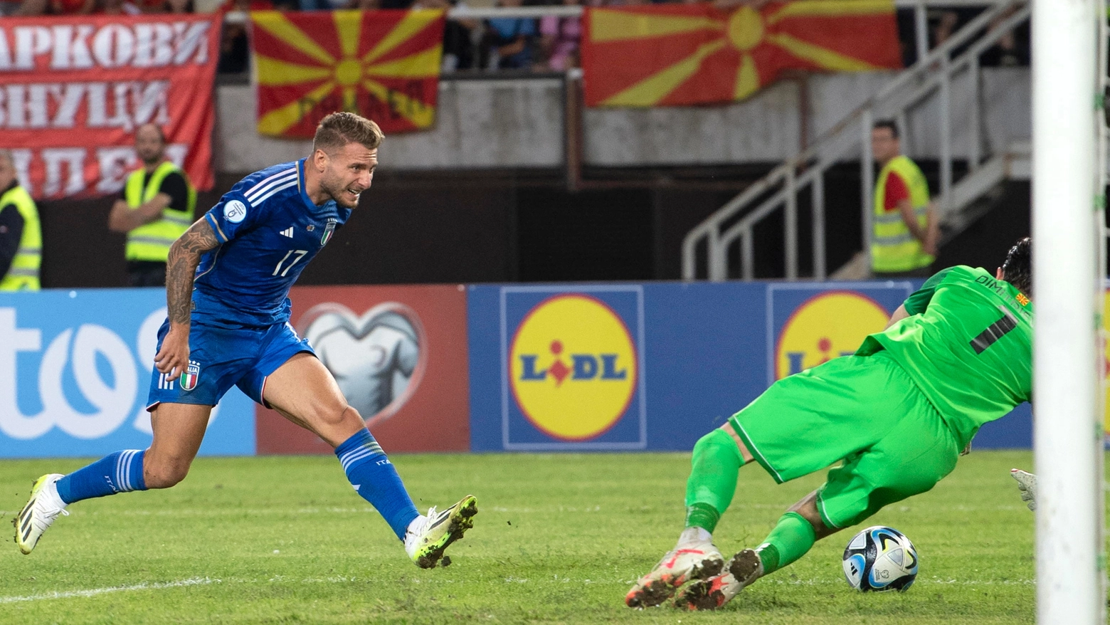 Qualificazioni Euro 2024, solo un pari per l’Italia di Spalletti contro la Macedonia del Nord