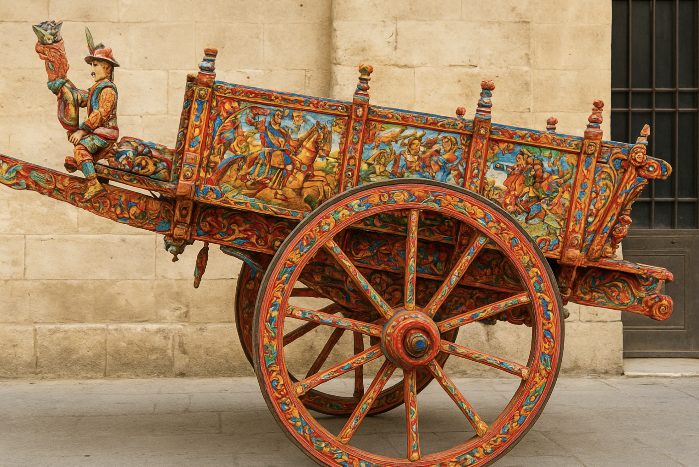 Carretto Siciliano: L’Arte su Ruote che Racconta la Storia della Sicilia