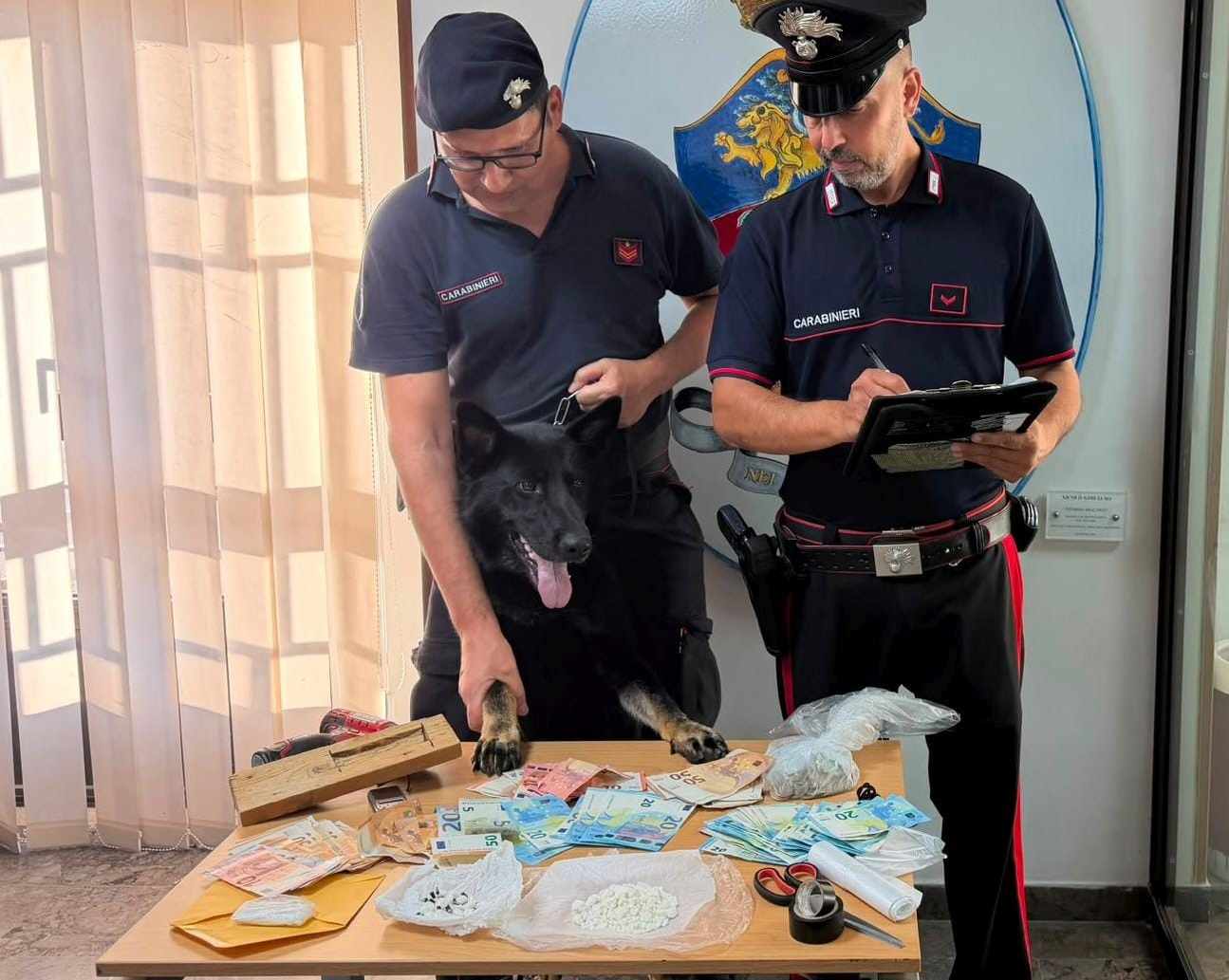 Monreale, cocaina nascosta nella veranda: arrestato 63enne dopo un blitz dei carabinieri